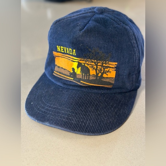 Vintage NEVADA Corduroy hat With Ear flaps 70s, 80s. - Picture 1 of 6